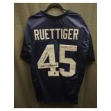 Autographed Rudy Ruettiger Notre Dame Jersey