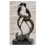 Everlasting Love Solid Bronze Sculpture By Collet