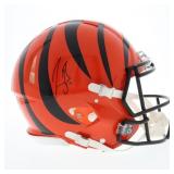 Autographed Joe Burrow Bengals Helmet