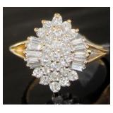 14kt Gold Brilliant 1.00 ctDiamond Ring