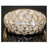 18kt Gold 3.00 ct Brilliant VS Diamond Ring