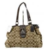 COACH Designer Signature Shoulder Bag