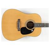 Autographed James Taylor Acoustic Guitar