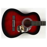 Autographed Shania Twain Acoustic Guitar