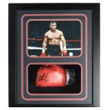 Autographed Mike Tyson Boxing Glove Shadowbox