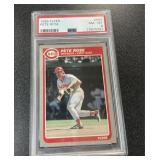 Vintage 1985 Fleer #550 Pete Rose Card