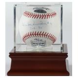 Autographed Duke Snider OML Hall of Fame Baseball