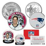 New England Patriots Tom Brady Coin Set