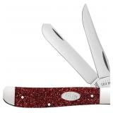 Case XX CA67005 Ruby Stardust Mini Trapper Knife