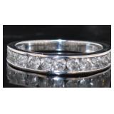 10kt Gold Channel Set 1.00 ct Diamond Ring