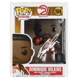 Autographed Dominique Wilkins Hawks Funko Pop