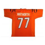 Autographed Andrew Whitworth Orange Jersey