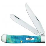 Case XX CA25592 Caribbean Blue Trapper Knife