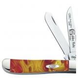 Case XX CA9207GR Mini Golden Ruby Trapper Knife