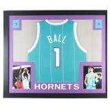 LaMelo Ball Custom Framed Jersey