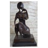 Handmade Abstract " Tribute to Picasso" Bronze