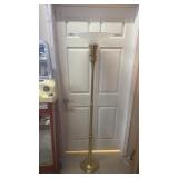 Heavy Brass Floor Lamp