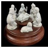 Musical Porcelain Nativity