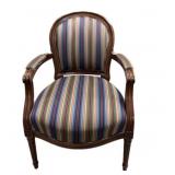Beautiful Striped Arm Chair