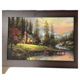 20 x 29 Framed Canvas