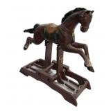 Cast Iron Rocky Horse
