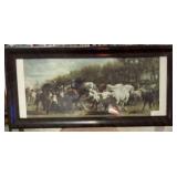 Copy of Oil On Canvas The Horse Fair Ron