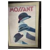 29 x 39.5 MOSSANT Framed Picture