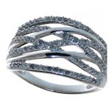Stunning 1/2 ct Diamond Designer Ring