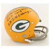 Autographed Jerry Kramer Packers Helmet