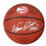 Autographed Dominique Wilkins NBA Basketball