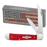 Case XX Red G-10 Copperhead Pocket Knife 45403