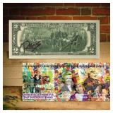 Autographed Willy Wonka $2 Bill
