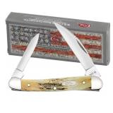 Case XX Stag Mini Copperhead Knife 05958