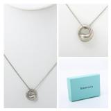 Tiffany & Co. Elsa Pretti Eternal Circle Necklace