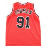 Autographed Dennis Rodman Jersey