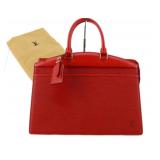 Louis Vuitton Red Riviera Hand Bag