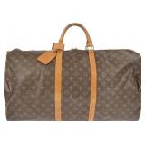 Louis Vuittobn Monogram Keepall 60 Bandoliere