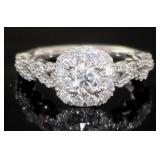 14kt Gold Brilliant 1.50 ct Diamond Ring