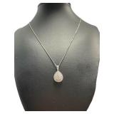 Pear Cut 1/2 ct Diamond Designer Necklace