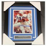 Autographed Johnny Unitas Colts Framed Photo