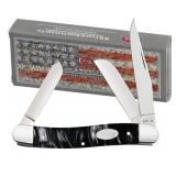 Case XX Black Pearl Kirinite Med Stockman 23671