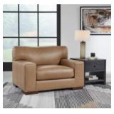 Ashley Lombardia Over-Sized Leather Chair