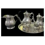 (6) Pc Pewter Coffee/Tea Service