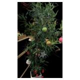 5 ï¿½ 2 ï¿½ Faux Nageia Plant Decorated wï¿½ 12 Days of