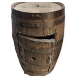 Barrel wï¿½ Lazy Susan Shelves