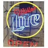 Miller Light Neon Sign
