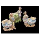 (3) Vintage ARDALT Figurine Planters