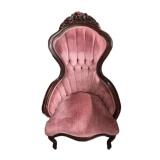 Kimball Furniture Victorian Style Roseback Arm
