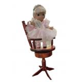 Tinker Toes Precious Moments Doll & Chair