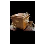 Brass & Oak Vintage Ice-Cycle Ice Bucket